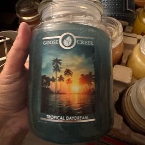 Goose Creek Tropical Daydream Candle - Blue